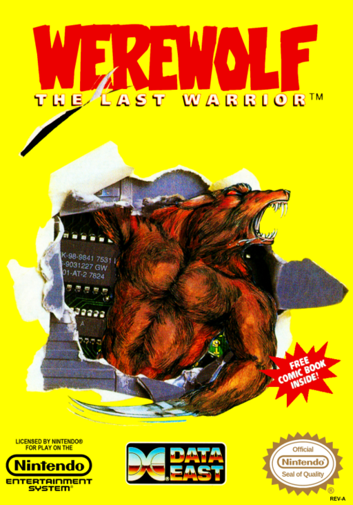 Werewolf - The Last Warrior (USA) box art